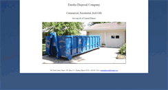 Desktop Screenshot of eurekadisposal.com